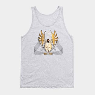 Musis, clef with key notes Tank Top